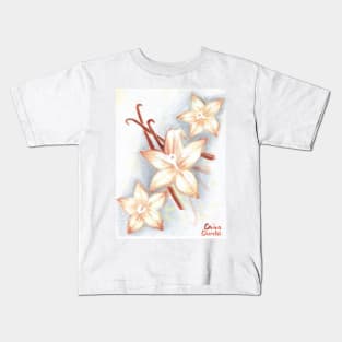 Vanilla flowers Kids T-Shirt